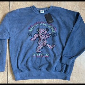 Junk Food NWT Grateful Dead Sweatshirt